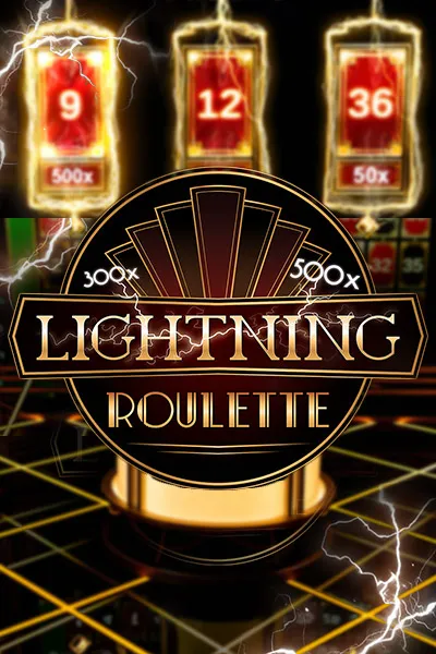 Lightning Roulette — play at Zebra Bingo Casino